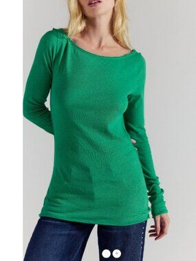 We The Free Most Loved Long Sleeve - Emerald Green - Size Medium